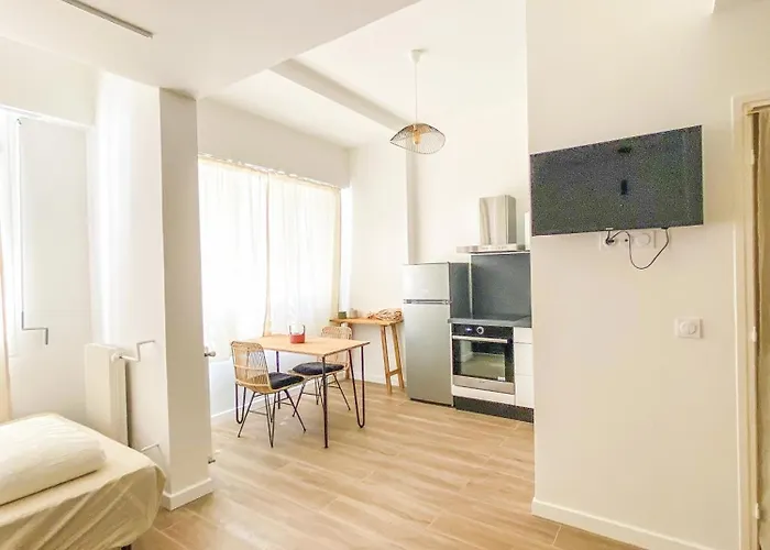 Alsace Lorraine - Wifi, 3 Pers, Hyper Centre Apartment Nice